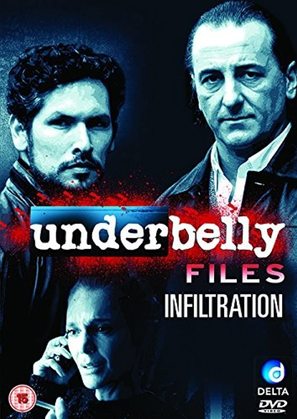 Underbelly Files: Infiltration - British DVD movie cover (thumbnail)