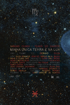 Minha &Uacute;nica Terra &Eacute; Na Lua - Brazilian Movie Poster (thumbnail)