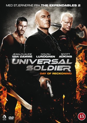 Universal Soldier: Day of Reckoning - Danish DVD movie cover (thumbnail)