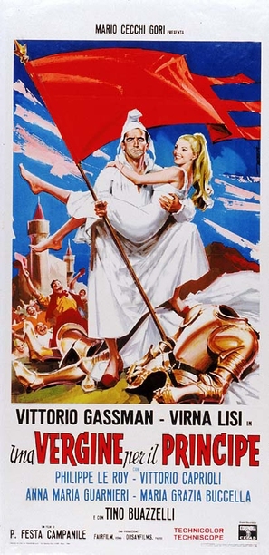 Una vergine per il principe - Italian Movie Poster (thumbnail)