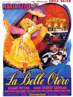 La bella Otero - French Movie Poster (thumbnail)