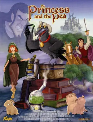 The Princess and the Pea (2002) French dvd movie cover