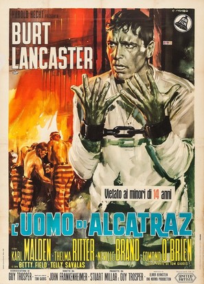 Birdman of Alcatraz - Italian Movie Poster (thumbnail)