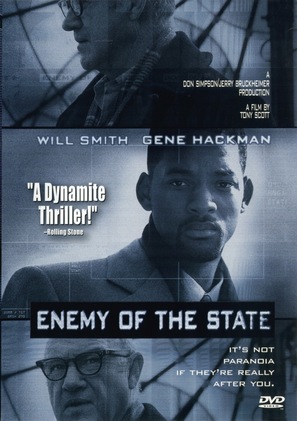 Enemy Of The State - DVD movie cover (thumbnail)