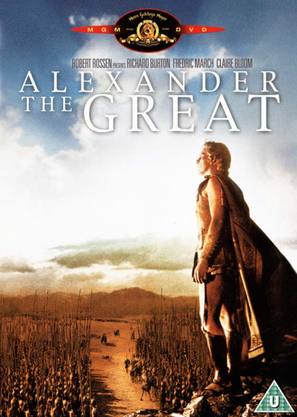 Alexander the Great - British DVD movie cover (thumbnail)