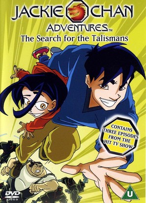 &quot;Jackie Chan Adventures&quot; - British DVD movie cover (thumbnail)