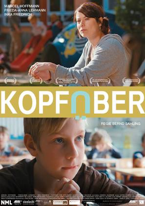 Kopf&uuml;ber - German Movie Poster (thumbnail)