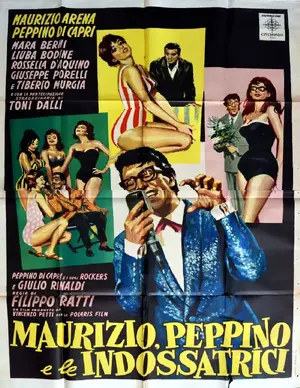 Maurizio, Peppino e le indossatrici Poster