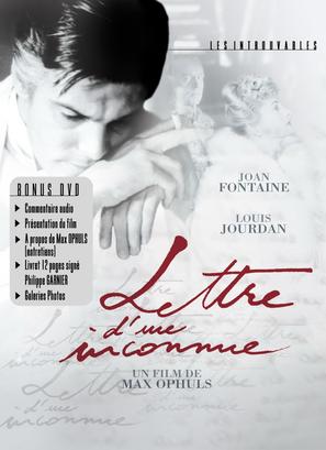 Letter from an Unknown Woman - French DVD movie cover (thumbnail)