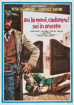 Su le mani, cadavere! Sei in arresto - Italian Movie Poster (thumbnail)