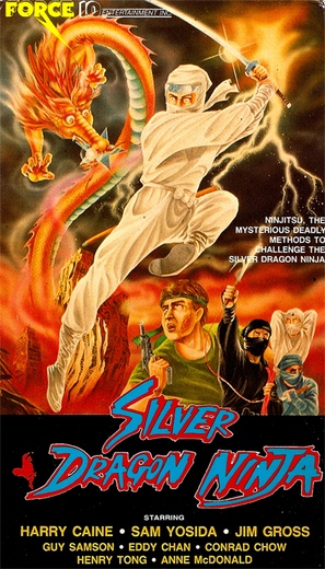 Silver Dragon Ninja - Hong Kong Movie Cover (thumbnail)