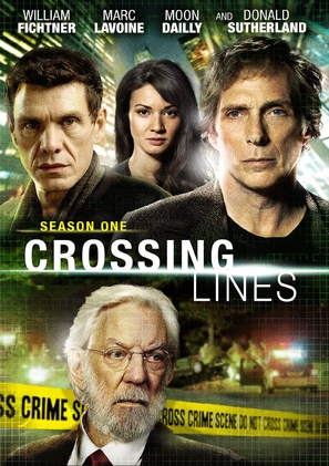 &quot;Crossing Lines&quot; - DVD movie cover (thumbnail)