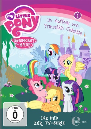 &quot;My Little Pony: Friendship Is Magic&quot; - German DVD movie cover (thumbnail)