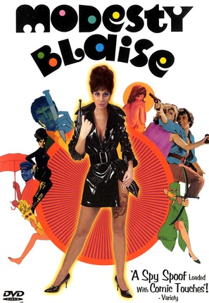 Modesty Blaise - DVD movie cover (thumbnail)