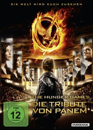 The Hunger Games - German DVD movie cover (thumbnail)