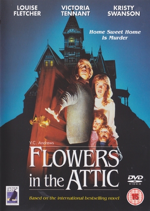 Flowers in the Attic - British DVD movie cover (thumbnail)