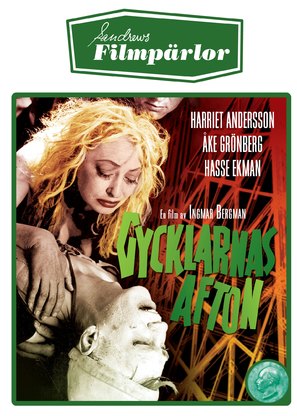 Gycklarnas afton - Swedish DVD movie cover (thumbnail)