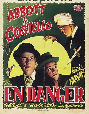 Abbott and Costello Meet the Killer, Boris Karloff - Belgian Movie Poster (thumbnail)