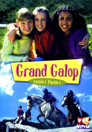 &quot;The Saddle Club&quot; - French DVD movie cover (thumbnail)