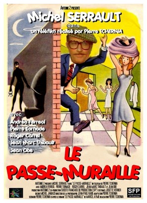 Le passe-muraille - French Movie Poster (thumbnail)