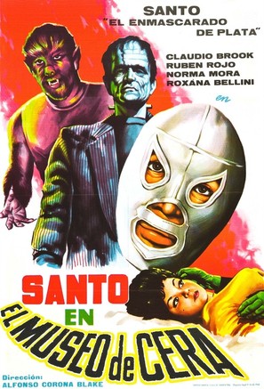 Santo en el museo de cera - Mexican Movie Poster (thumbnail)