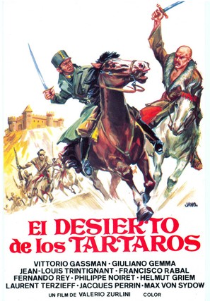 Il deserto dei Tartari - Spanish Movie Poster (thumbnail)