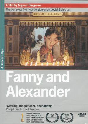 Fanny och Alexander - British DVD movie cover (thumbnail)