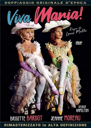 Viva Mar&iacute;a! - Italian DVD movie cover (thumbnail)