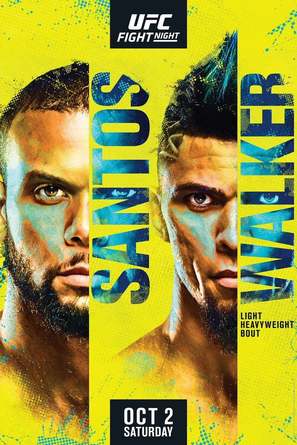 &quot;UFC on ESPN&quot; Santos vs. Walker - Movie Poster (thumbnail)