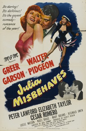 Julia Misbehaves - Movie Poster (thumbnail)