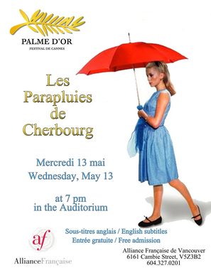 Les parapluies de Cherbourg - Canadian Movie Poster (thumbnail)