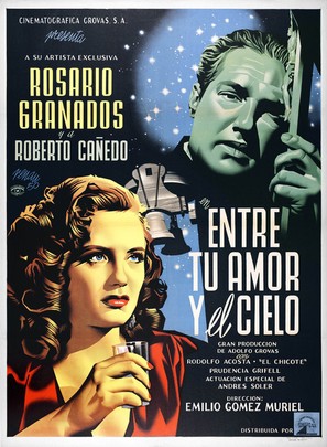 Entre tu amor y el cielo - Mexican Movie Poster (thumbnail)