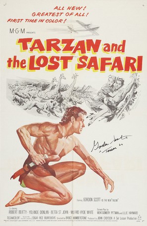 Tarzan and the Lost Safari - Movie Poster (thumbnail)