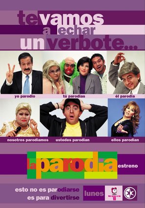 &quot;La parodia&quot; - Mexican Movie Poster (thumbnail)