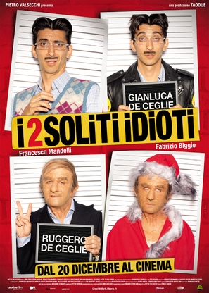 I 2 soliti idioti - Italian Movie Poster (thumbnail)