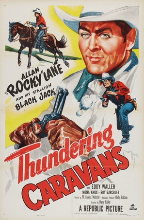 Thundering Caravans - Movie Poster (thumbnail)