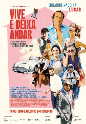 Vive e deixa andar - Portuguese Movie Poster (thumbnail)