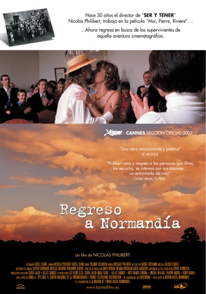 Retour en Normandie - Spanish Movie Poster (thumbnail)