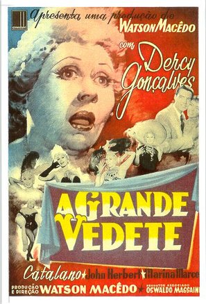 A Grande Vedete - Brazilian Movie Poster (thumbnail)