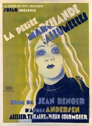 La petite marchande d&#039;allumettes - French Movie Poster (thumbnail)