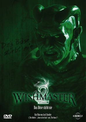 Wishmaster 2: Evil Never Dies - German DVD movie cover (thumbnail)