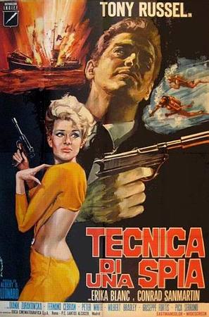 Tecnica di una spia - Italian Movie Poster (thumbnail)