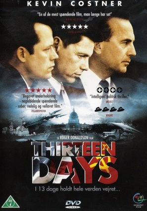 Thirteen Days - Danish DVD movie cover (thumbnail)