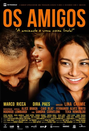 Os Amigos - Brazilian Movie Poster (thumbnail)