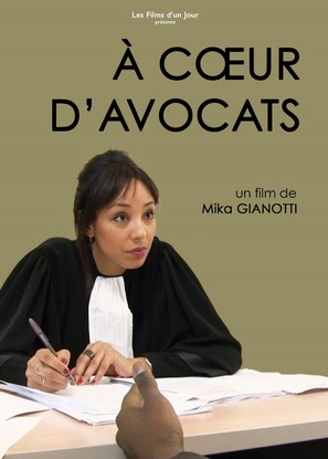 &Agrave; coeur d&#039;avocats - French Movie Poster (thumbnail)