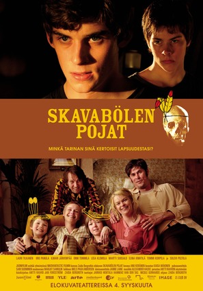 Skavab&ouml;len pojat - Finnish Movie Poster (thumbnail)