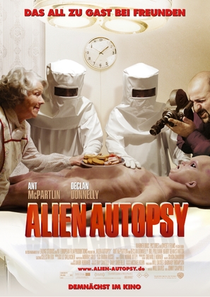 Alien Autopsy - German Movie Poster (thumbnail)