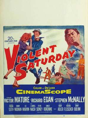 Violent Saturday - Movie Poster (thumbnail)