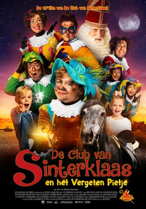 De Club van Sinterklaas &amp; het Vergeten Pietje - Dutch Movie Poster (thumbnail)