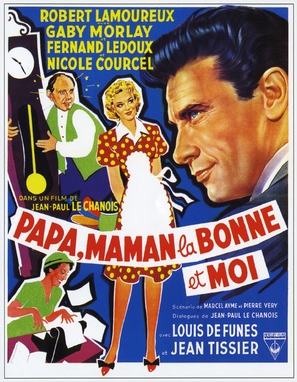 Papa, maman, la bonne et moi... - French Movie Poster (thumbnail)